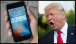 'Trump alert' US mobile phone owners get test message.JPG