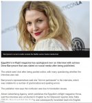 Drew Barrymore EgyptAir's magazine sorry for 'surreal' article.JPG