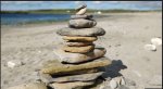 Beaches 'spoiled' Should rock stacking be banned.JPG
